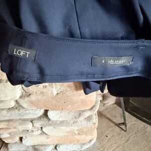 LOFT Midnight Blue Skinny Trousers